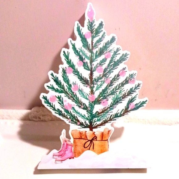 Quill to Papet Handcraft Wood Holiday Tree Decor 🎄⛸️ 🎄⛸️🎄⛸️🎄⛸️🎄⛸️ - Picture 1 of 8